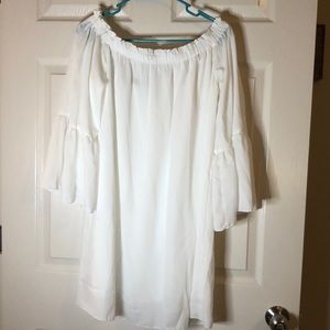 White babydoll style dress